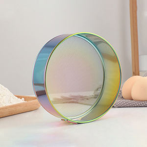 Riutilizzabile <span class=keywords><strong>in</strong></span> <span class=keywords><strong>acciaio</strong></span> inox <span class=keywords><strong>setaccio</strong></span> <span class=keywords><strong>farina</strong></span> 40 Mesh 60 Ultra-fine strumento di cottura portatile filtro grano <span class=keywords><strong>setaccio</strong></span> circolare - Product Image 1