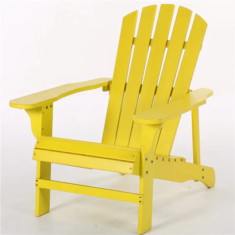 Muskoka-sillas modernas de resina de madera, sillas de plástico polivinílico HDPE Adirondack en venta