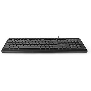 Nedis USB Multimedia <b>Keyboard</b> Italian Layout Full Size With Numeric Keypad - Product Image 5