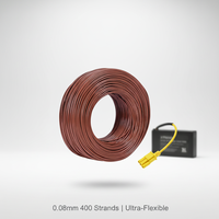 Cable de Silicona UL3512 14AWG 2mm² Flexible de Cobre Estañado 600V 200C para Impresora 3D, Calentador, Batería Lipo, Conexión de Alimentación RC, Calibre 14