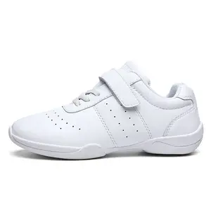 Новая Стильная белая дышащая обувь для девочек