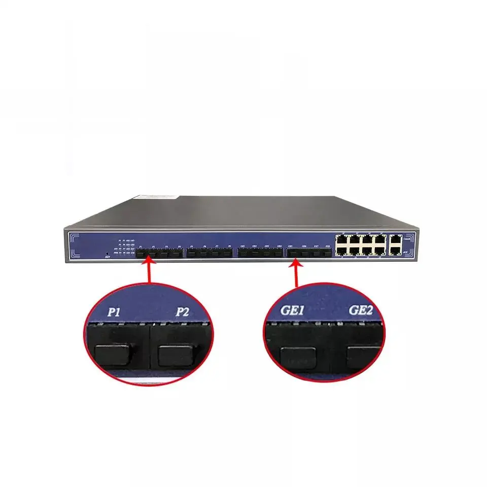 Хорошее качество OLT GPON оптоволоконное оборудование Vsol OLT GPON 8 портов