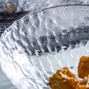 Popolare grande vetro di cristallo cavo Noodle frutta <span class=keywords><strong>ciotola</strong></span> di insalata Set decorazione arredamento per la casa per riunioni di famiglia - Product Image 2