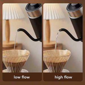 Suitable New Modern Design Home Household 220v Intelligent Temperature Setting Gooseneck Spout <b>Water</b> <b>Kettle</b> for Coffee 1 Liter - Product Image 4