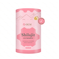 Gummies Shilajit 3000mg, Complément Haute Concentration avec 75% d'Acide Fulvique et Oligo-éléments pour le Soutien Énergétique