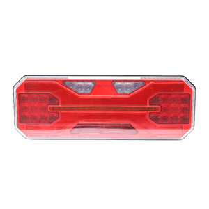 Feu arrière multifonctionnel ECE LED rectangulaire 12V 24V pour camion et remorque : clignotant, frein, marche arrière, antibrouillard, réflecteur et feu de position arrière - Product Image 6