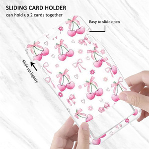 ขายส่งจากโรงงาน ที่ใส่บัตรแบบกด Cherry, ที่ใส่บัตรแบบม้วน, คลิปหนีบแบบหมุนได้ 360 องศา พร้อมอีพ็อกซี่เคลือบ - Product Image 4