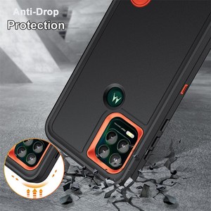Étui de protection robuste et antichoc 3 en 1 pour Motorola Moto <span class=keywords><strong>G</strong></span> 5 <span class=keywords><strong>G</strong></span>/<span class=keywords><strong>G</strong></span> Stylus / Moto <span class=keywords><strong>G</strong></span> Play Kickstand Cover - Product Image 5