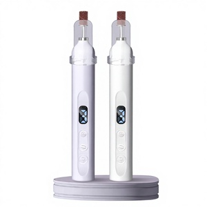 เครื่องเจียรเล็บแบบพกพา 2-in-1 รุ่นใหม่ พร้อมปากกาเจียรและตะไบเล็บ ชาร์จผ่าน USB พร้อมไฟ LED ในตัว - Product Image 1