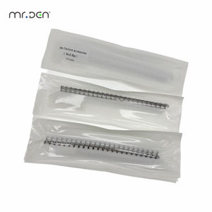 Matériaux orthodontiques dentaires Mr.Den, barres d'arc dentaire en acier inoxydable pour fixation intermaxillaire manuelle, pour fixer les dents - Product Image 5