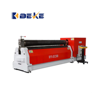 Machine à laminer les tôles de cuivre BEKE W11 8*2500 à 3 rouleaux pour cuivre