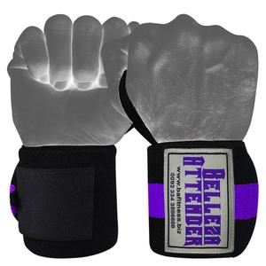 Muñequeras de fuerza transpirable para hombres y mujeres Entrenamiento cruzado Levantamiento Fuerza WOD Entrenamientos Muñequera - Product Image 1