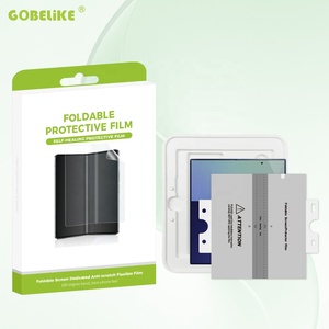 Films auto-cicatrisants Easy Align Tray <span class=keywords><strong>Z</strong></span> Fold/<span class=keywords><strong>Flip</strong></span> 5/6/7/8 HD/ Mat/ Confidentialité pour Samsung iPhone HUAWEI OPPO vivo - Product Image 4