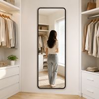 Miroir LED intelligent rectangulaire encadré, mural, avec fonction anti-buée, interrupteur tactile, haut-parleur Bluetooth LED à intensité variable, anti-buée IP44, pour hôtel