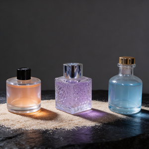 Modern Custom Logo <b>Reed</b> <b>Diffuser</b> Textured Glass Vessel For Yoga Studio Aromatherapy Wholesale Factory Direct Sale Bulk <b>Bottle</b> - Product Image 2
