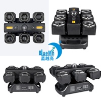 Bluemoon pas cher nouveau 120W mobile Six tête lumière Laser adapté pour Disco discothèque mariage événement fête Club bar atmosphère lumière