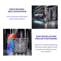 Panel de Video LED Transparente P3.91 IP66 Resistente al Agua para Alquiler de Escenarios al Aire Libre y Eventos