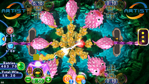 Versione 3D HD Il rotolo di Vegas spazza la fortuna del tavolo da gioco del pesce con collegamento al fuoco del nobile maestro del Panda gioca ovunque nell'app di gioco del pesce Online - Product Image 5