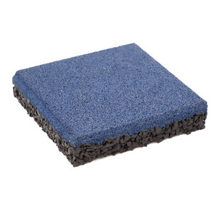 Outdoor Protective High-Density Shock-Absorbing Non-Slip <strong>Rubber</strong> Flooring Mat Playground <strong>Tile</strong> - Product Image 2