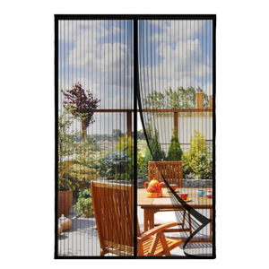 <span class=keywords><strong>Moustiquaire</strong></span> magnétique anti-rayures pour appartement moderne 18x16 portes moustiquaires en maille polyester facile à installer en usine - Product Image 4