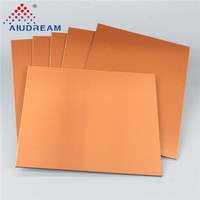 Panel de aleación de aluminio compuesto Hoja Alucobond con alta resistencia a la corrosión Color y espesor personalizados