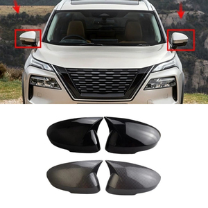 Coques de protection pour rétroviseurs de voiture, capuchons de rétroviseurs pour Nissan X-TRAIL 2021+, kit carrosserie, accessoires auto - Product Image 1