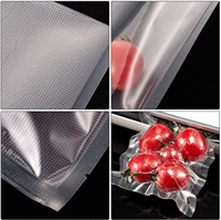 Sac d'emballage sous vide en plastique imprimé personnalisé pour le stockage des aliments sceller et conserver les ingrédients frais