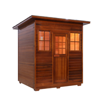 Harga Pabrik Ruang Sauna Kayu Multi-model Indoor dan Outdoor dengan Pemanas Inframerah Jauh