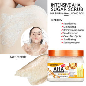 Venta al por mayor 650g helado café baño exfoliante baño sal pollo piel cuerpo baño exfoliante - Product Image 5