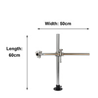 Support de torche de soudage MIG TIG en acier inoxydable JINSLU 60x50cm, pince de fixation, positionneur de table, plateau tournant, OEM Chine