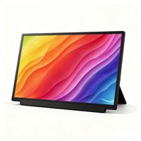 Moniteur portable double écran pour ordinateur portable 15,6 pouces M5 1080P FHD IPS USB-C, écran d'extension de jeu portable pliable à 180 degrés