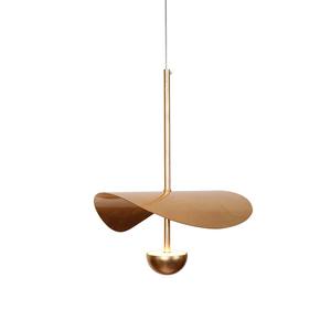 Lámpara de Techo de Metal de Diseño Personalizado, Estilo Nórdico, Creativa, Artística, de Lujo Ligero, Minimalista, para Dormitorio o Sala de Estar - Product Image 3