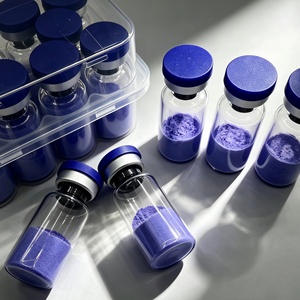 Polvo Liofilizado de Cobre Azul Cosmético con 99% de Pureza, GHK-Cu 50mg/100mg, Productos para el Cuidado de la Piel - Product Image 1