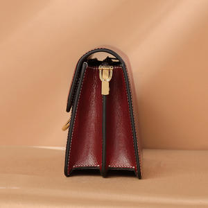 Sac panier en cuir véritable, tendance et élégant, sac à bandoulière pour femme - Product Image 5