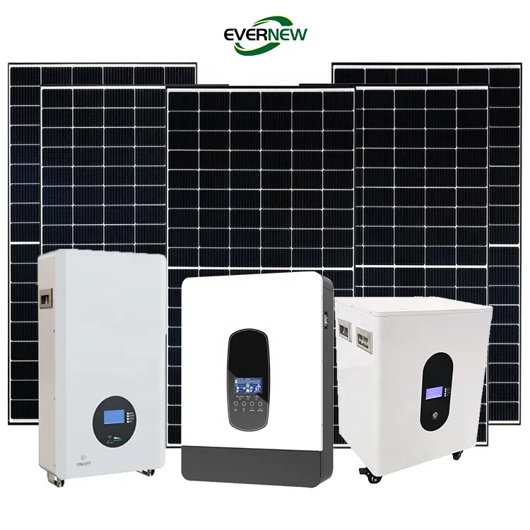 Système d'alimentation à prix réel Système d'énergie solaire Système d'énergie solaire hors réseau Système d'énergie solaire pour la maison Panneaux solaires