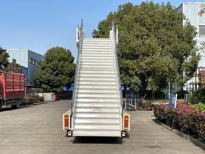 รถมอเตอร์ไซค์เครื่องบินขนส่งขึ้นเครื่องบินโดยสารขึ้นบันไดขึ้นเครื่องบินโดยสารที่ขับเคลื่อนด้วยเครื่องยนต์ - Product Image 2