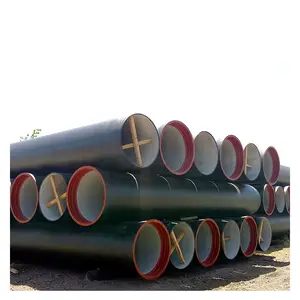 6 meter pipa besi nodular bahan baja bulat galvanis 100mm 150mm dn250 600mm 800mm 1800mm kelas c25 k8 k9 daftar harga berat