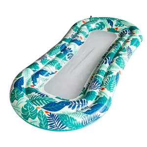 Inflatable Pool Lounger Float With Float Mesh Water For Holiday Outdoor Summer Beach