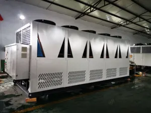 Industri 200Kw 300Kw 400kW sistem pendingin air sekrup industri pendingin air berpendingin udara