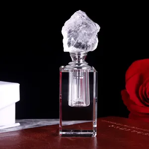 Nieuwe Ontwerp Glas Bomboniere Hervulbare 3Ml Kristal Parfum Fles Olie Souvenir