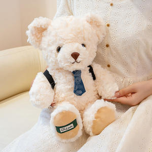 Oso de Peluche Clásico con Fieltro y Franela, Tela Súper Suave, Alivio del Estrés para Niños de 5 a 14 Años, Preparación Escolar - Product Image 4