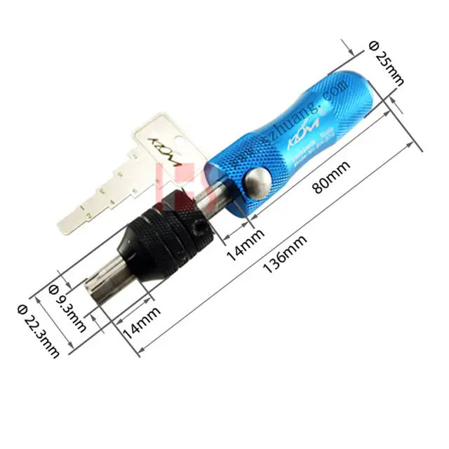 KLOM avanzada cerraduras herramienta de apertura 7,8mm 7 pines cerradura Tubular elegir