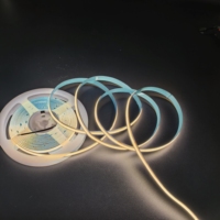 Strip LED COB 528LEDS/m Kepadatan Tinggi 8mm CRI 90+ untuk Pencahayaan Display dengan Garansi 3 Tahun Dapat Dipotong untuk Kabinet