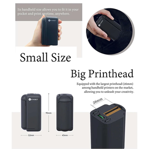 Cho evebot <span class=keywords><strong>2025</strong></span> mới di động cho bluetooth cầm tay máy in A4 in 300 dpi vĩnh viễn hộp mực mini máy in phun bỏ túi - Product Image 5