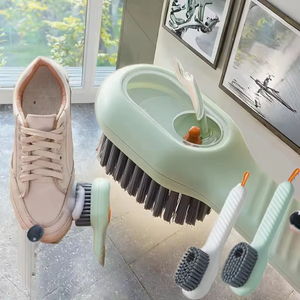 Cepillos Multifuncionales de Plástico para Zapatos, Dispensador de Líquido para Limpieza de Calzado Deportivo y Zapatos de Lona, Novedad de Año Nuevo - Product Image 3