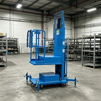 4.5m Elektrikli Havalı Sipariş Toplayıcı Kaldırıcı 300kg Çalışma Platformu Depo Toptan Fiyatı