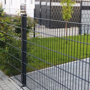 Clôture en mailles soudés, clôture de jardin à <span class=keywords><strong>Double</strong></span> <span class=keywords><strong>fil</strong></span> <span class=keywords><strong>rigide</strong></span> - Product Image 4