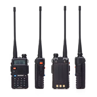 Radio HT Baofeng UV-5R 8W 1800mAh, Transceiver Portabel, Radio Amatir, Stasiun Radio 5R, Radio Baofeng UV5R
