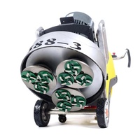 Nouveau Compacteur Vibratoire à Double Tambour Changfa pour Petites Travaux Routiers, Compacteur de Sol de Haute Qualité, Rouleau à Asphalte 550kg, Moteur Essence 6.0HP