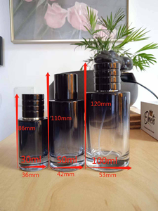 Grosir botol parfum mewah dengan kotak kemasan botol parfum isi ulang kosong botol parfum kaca 30 50 100ml - Product Image 5